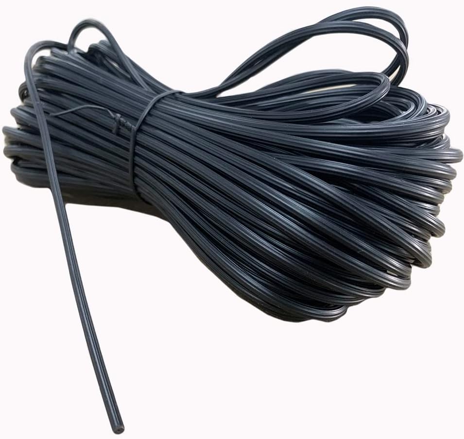 FLYZZZ Screen Spline 0.140" (9/64"), 100 ft | Common Size for Standard Windows | Please Confirm Your Size (See Guide in Image #2)