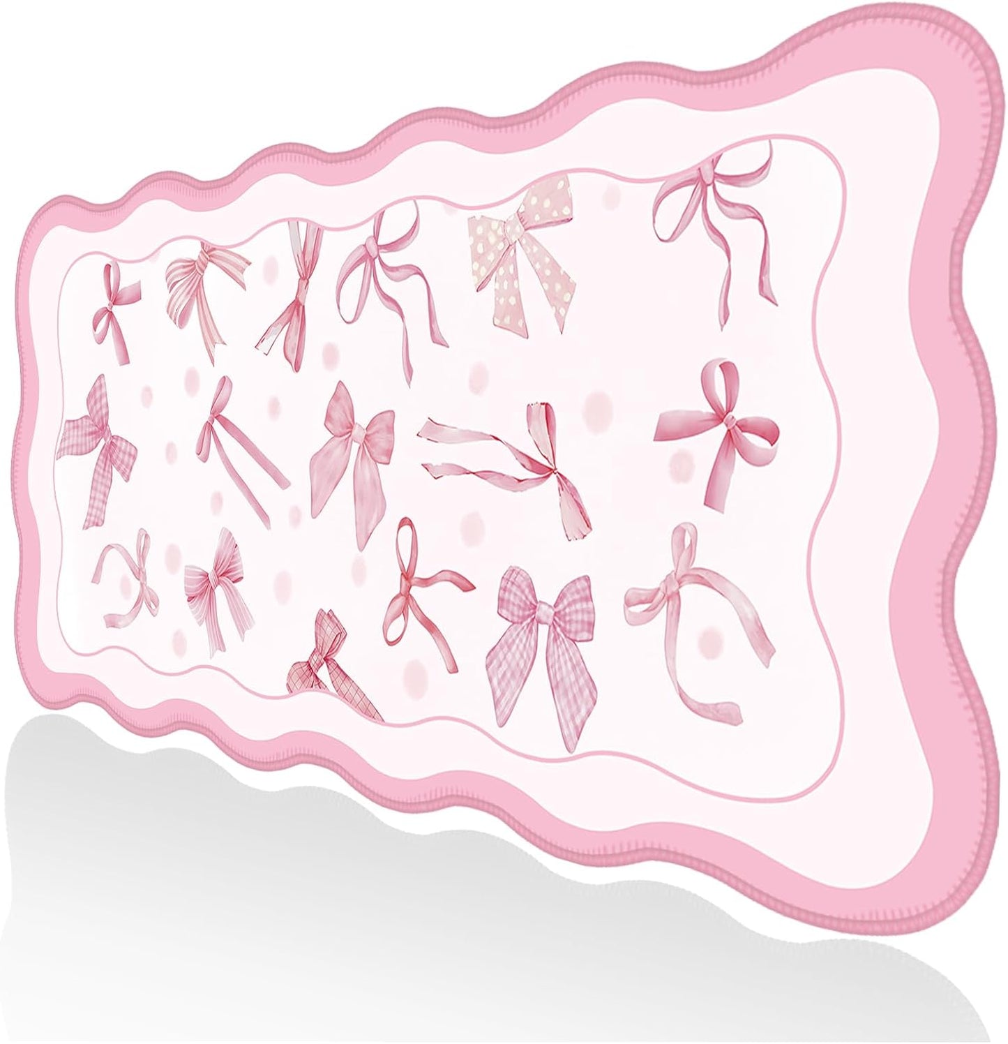 Galdas Gaming Mouse Pad XXL XL Large Long Extended Big Mousepad Non-Slip Rubber Keyboard Mouse Pad with Stitched Edges for Laptop Home Office (35.48x15.75x0.08 Inch)