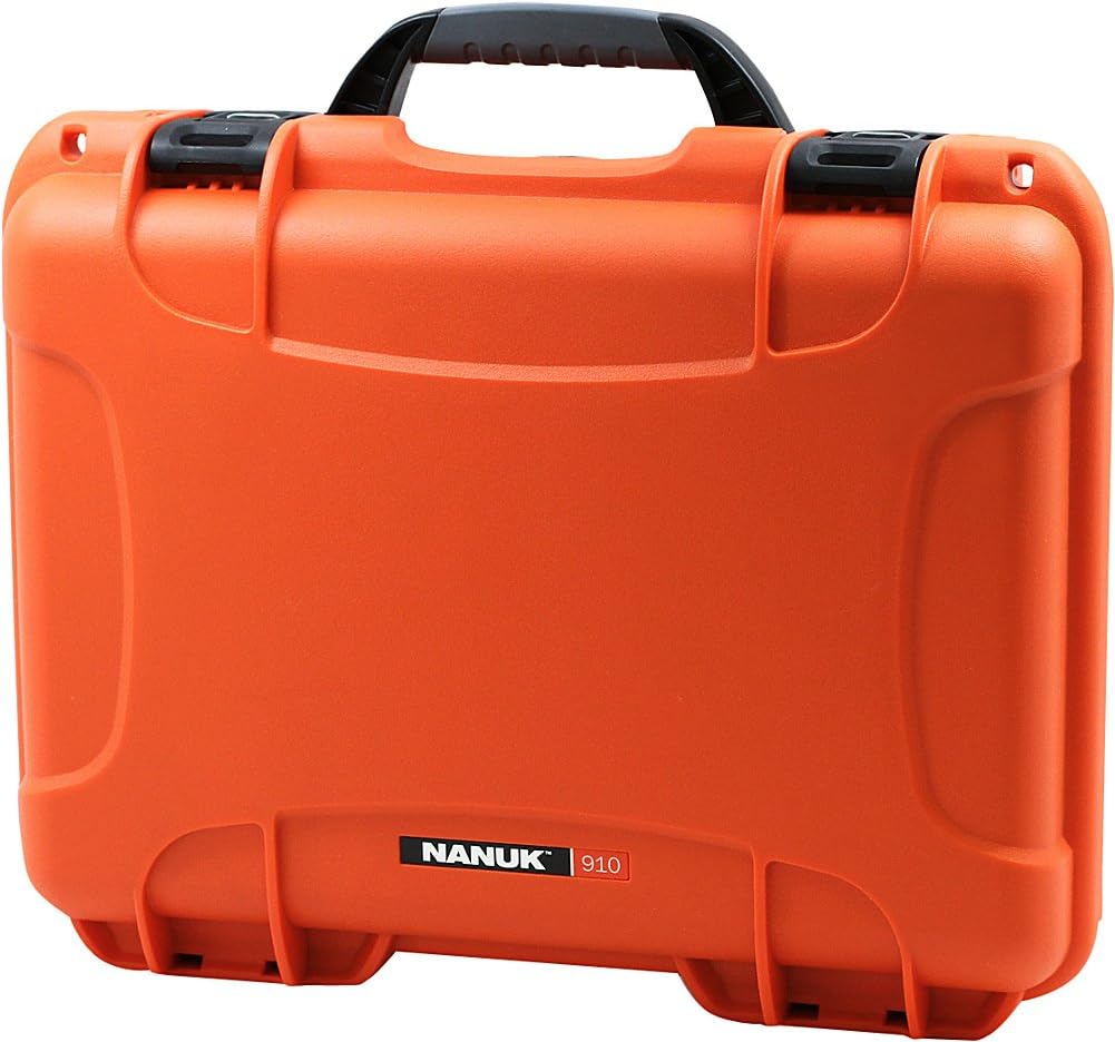 Nanuk 910 Waterproof Hard Case Empty - Orange