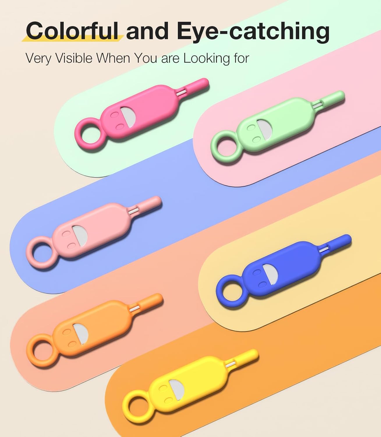 SIM Card Holder Contains Removal Openning Tool Tray Eject Pins 3 Pcs Needle Opener Ejector Compatible with All iPhone Apple iPad HTC Samsung Galaxy Cell Phone (Skyscape (3 Pcs))