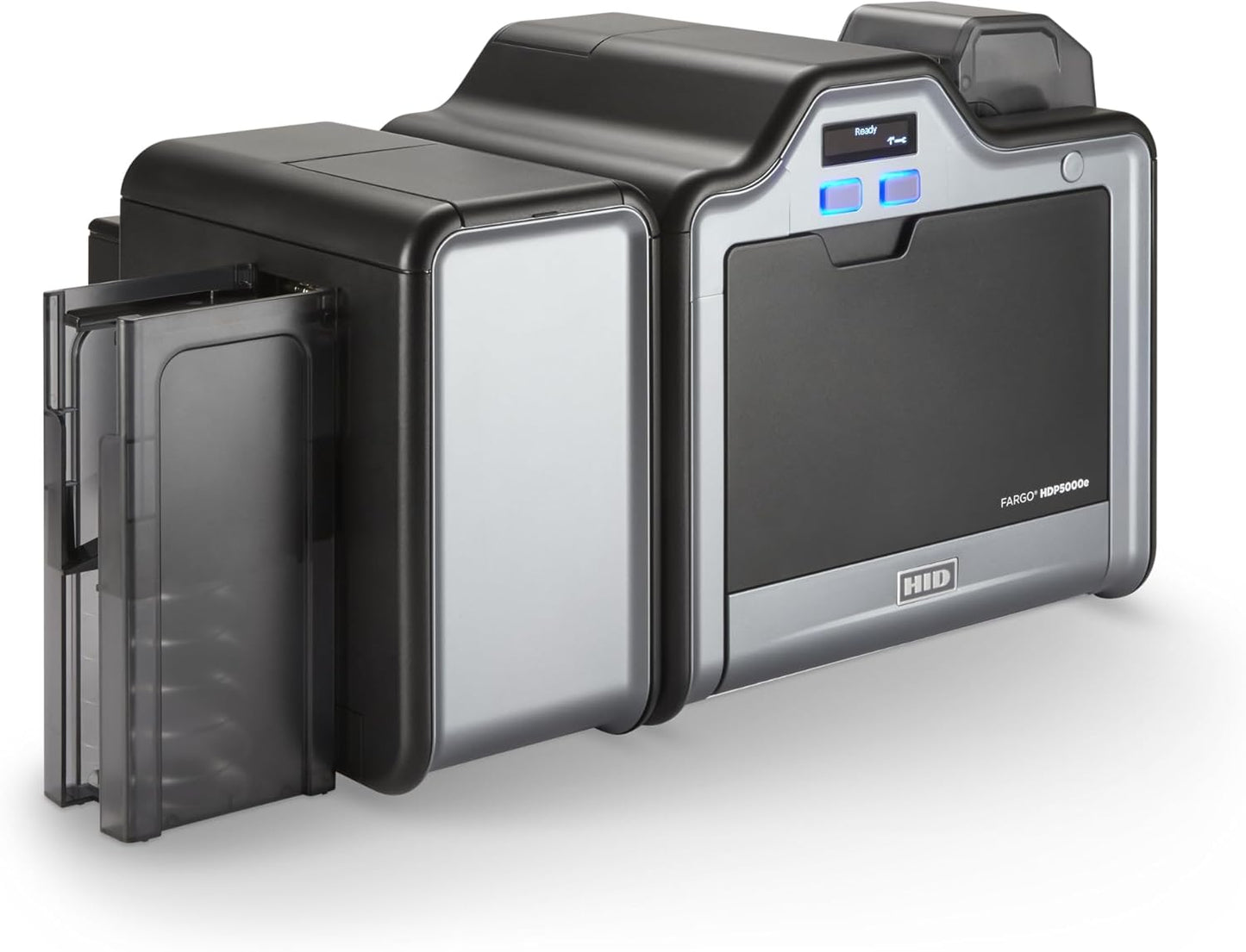 2ID Fargo HDP5000e Dual-Sided ID Card Printer 096640 | High-Definition and Versatile Badge Printer for Corporate and Student ID Badges