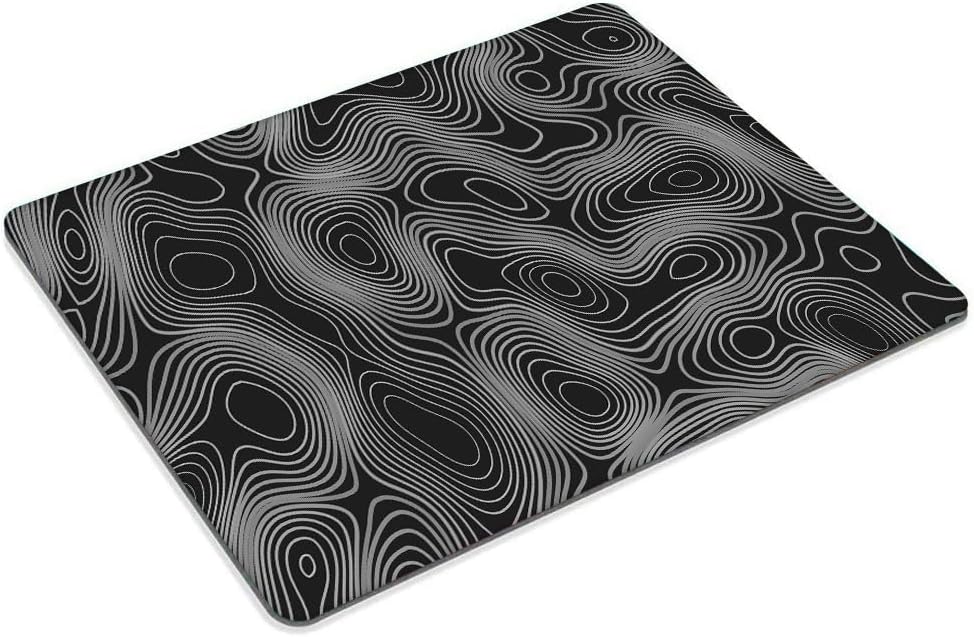 Topographic Mouse pad Customized Mousepad Non-Slip Rubber Base Mouse Pads for Computers Laptop Office Desk Accessories Mouse pad