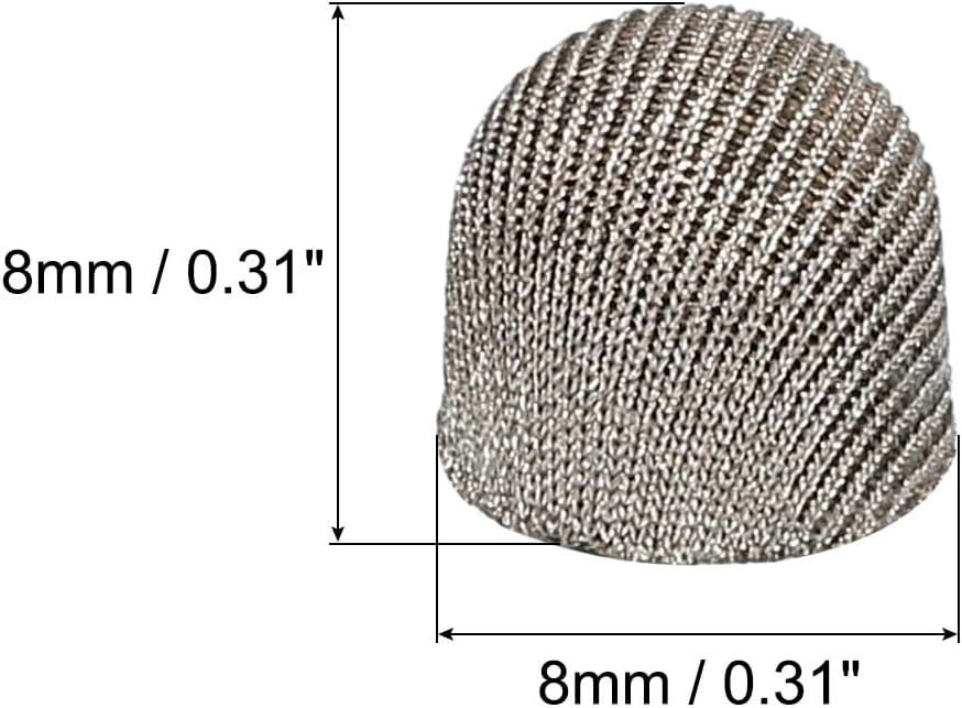 MECCANIXITY 6pcs 8mm Stylus Pen Fine Tips Conductive Fiber Capacitive Touch Screen Pens Tip Universal Replacement