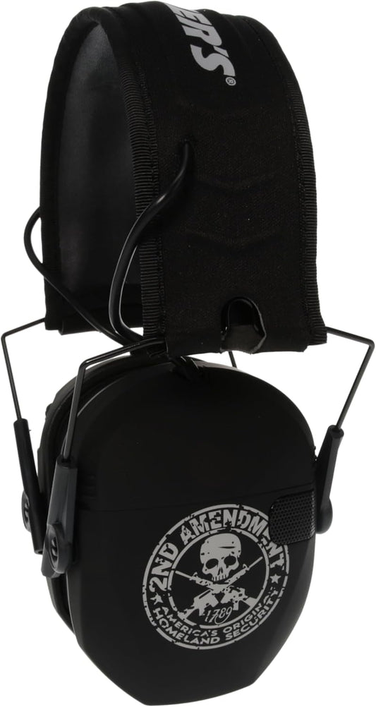 Walker's Razor Slim Ultra Low Profile Compact Design Adjustable Range Shooting Hunting Hearing Protection Electronic Earmuffs