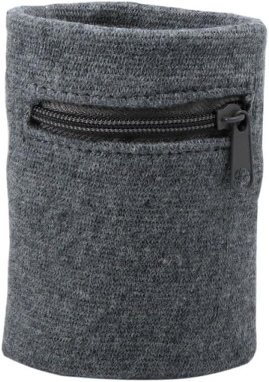 Suddora Zipper Wrist Pouch - Sweatband/Wristband Wallet for Keys, ID, Cards, Cash