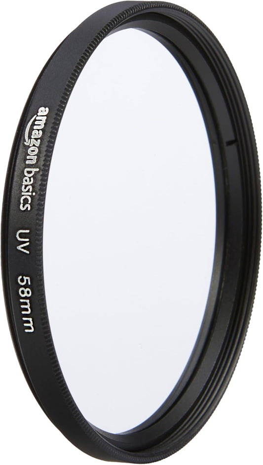 Amazon Basics UV Protection Camera Lens Filter - 58mm