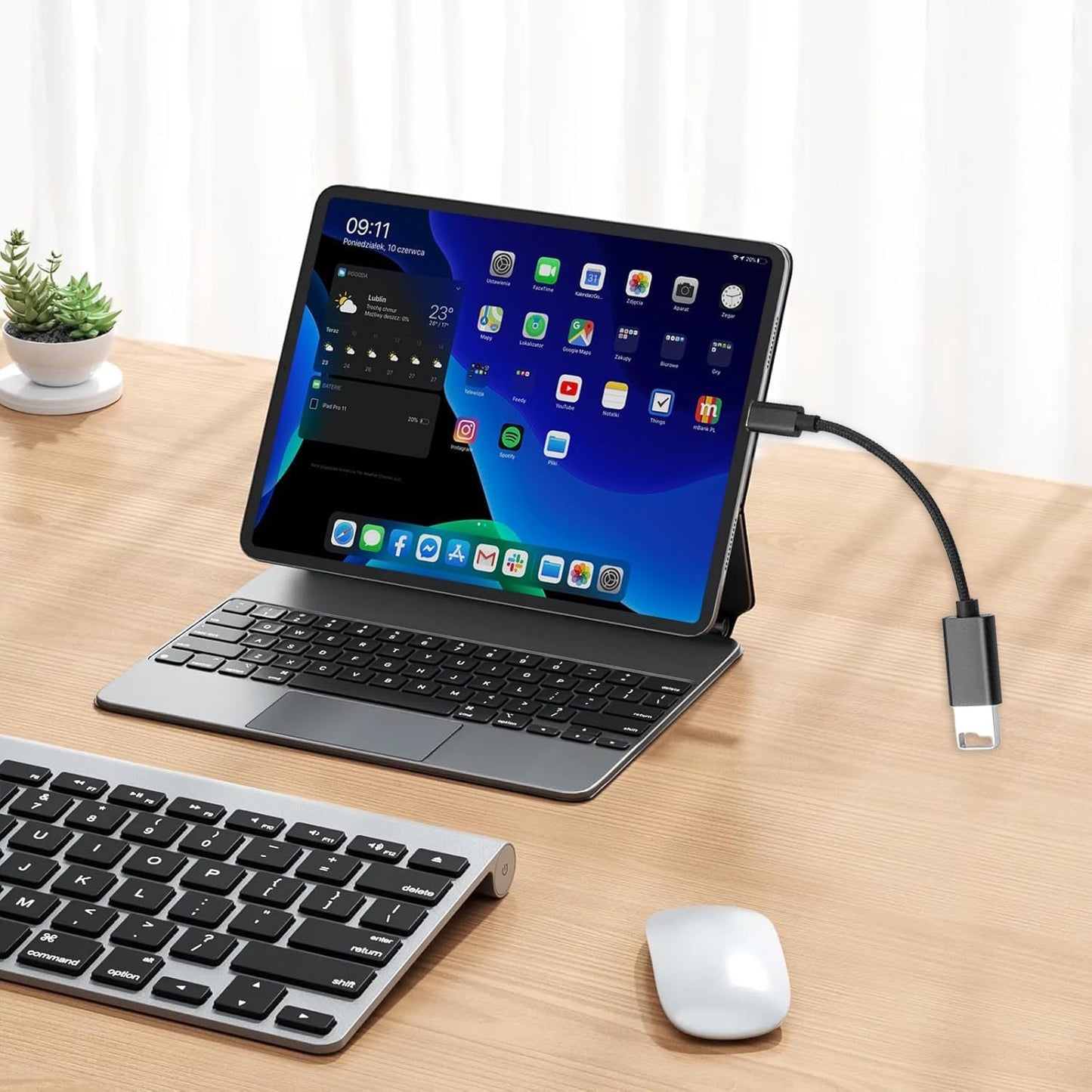 USB C to USB 3.0 Adapter, Type C Male to USB Female OTG Cable Thunderbolt 3 to USB Adapter for iPhone 16/15 Pro Max, MacBook Pro/Air, Samsung Galaxy S25/S24/S23, Google Pixel