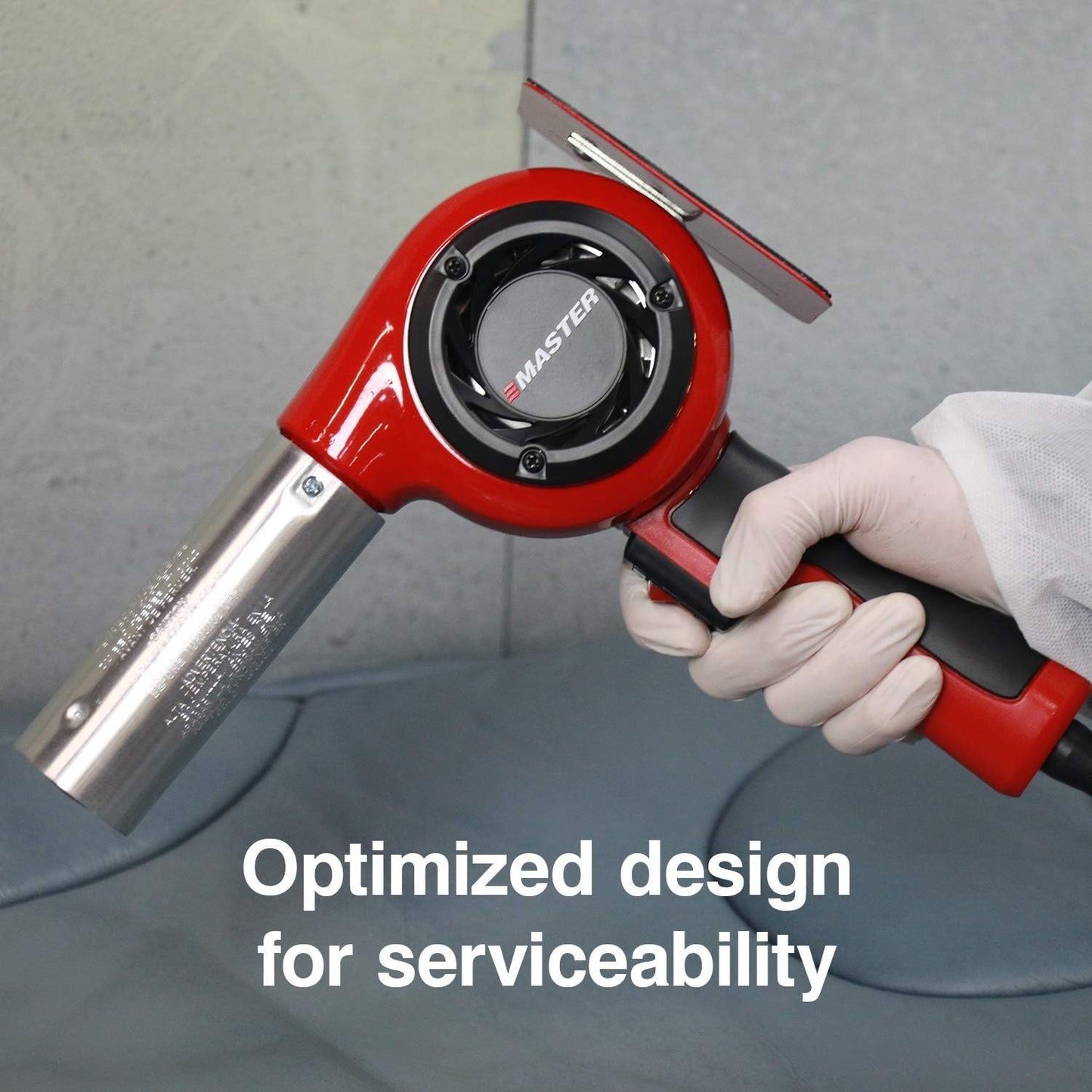 Master Appliance VT-751D Industrial Heat Gun, Quick Change Plug-In Heating Element, Variable Temperature Heat Gun, 130F to 1200F, 120V, 1740W, 14.5 Amps, Assembled In USA - USA Company