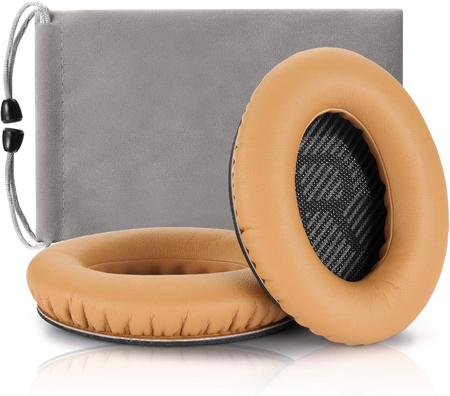 Headphones Replacement Ear Pads,for Bose Quietcomfort QC15 QC25 QC35 35 ii (Yellow)