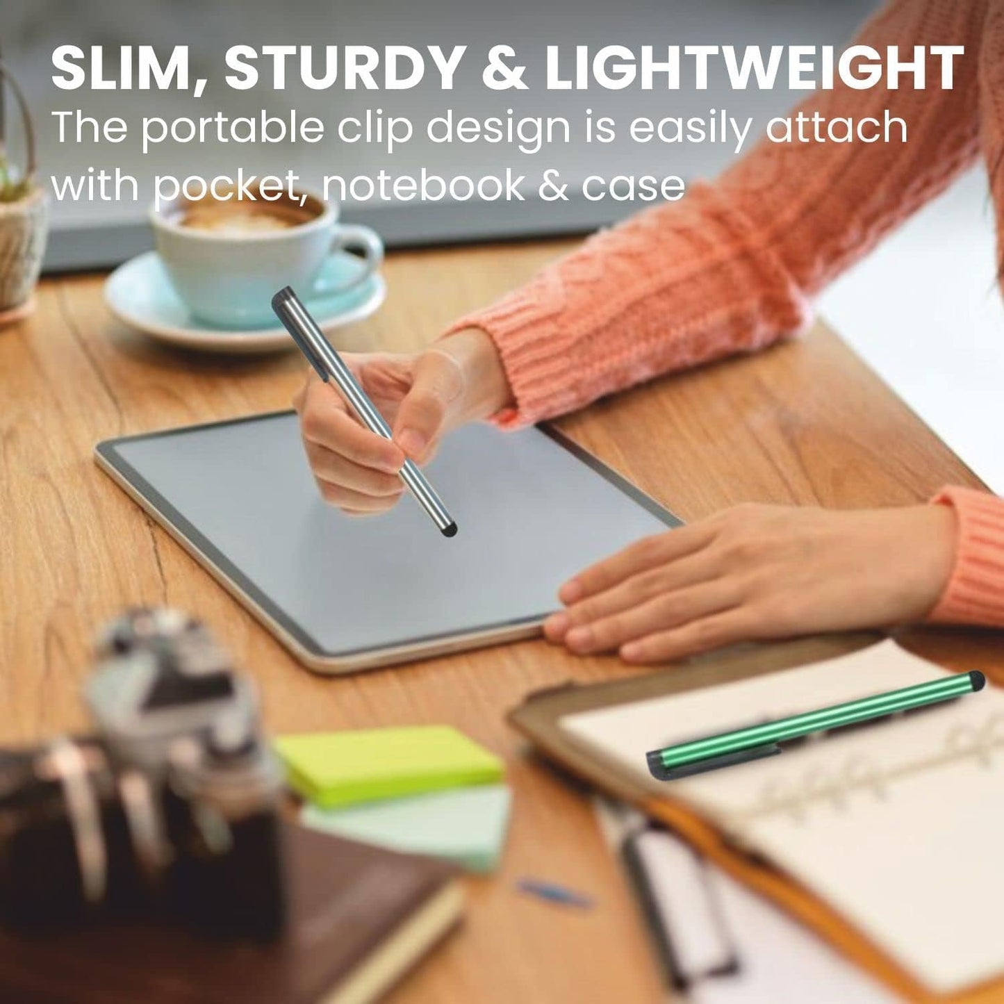 Stylus Pens for Touch Screens, 500 Pieces Stylists Pack Universal Colorful Long Metal, Touch Screen Pens for iPad, iPhone, Android, Galaxy, Chrome Book, Tablets, Assorted Colors All Touch Devices-4"