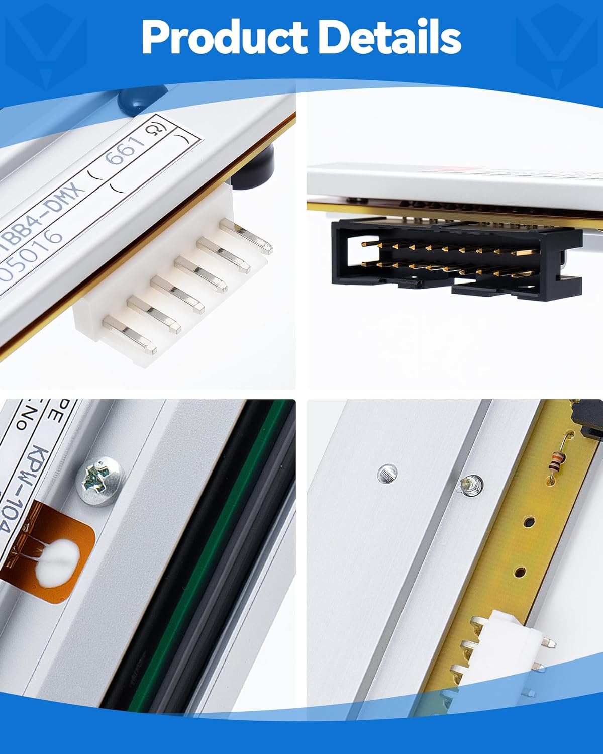 PHD20-2278-01 Genuine Printhead for Datamax I-4212E Mark II, New OEM Print Head Replacement for Datamax-O'Neil Barcode Thermal Label Printer 203dpi Optimal Performance High Speed Low Temperature