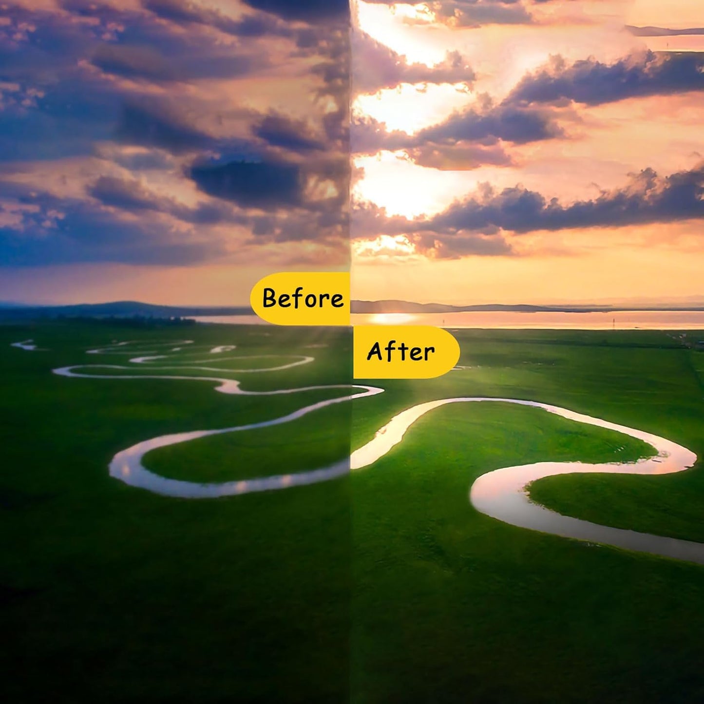 52mm CPL Phone Camera Lens, Universal Phone Camera Polarizer Filter Clip-On Mobile Polarizer Lens, Polarized Lens Compatible with Most Mobilephone Models