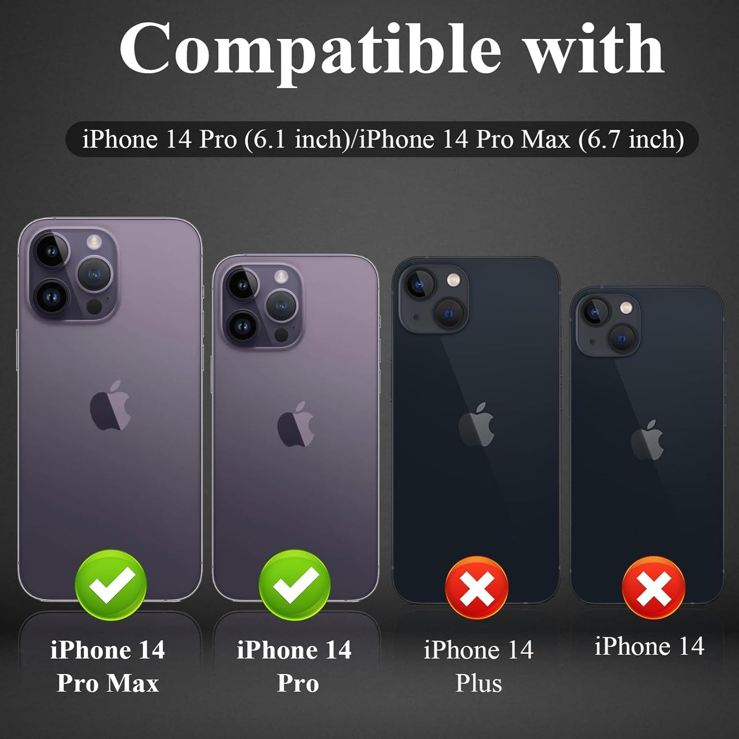 YWXTW Designed for iPhone 14 Pro/iPhone 14 Pro Max Camera Lens Protector Bling, [New Glitter Design] Individual Metal Tempered Glass Camera Cover Accessories Case Friendly, 1 Set (Gold Glitter)