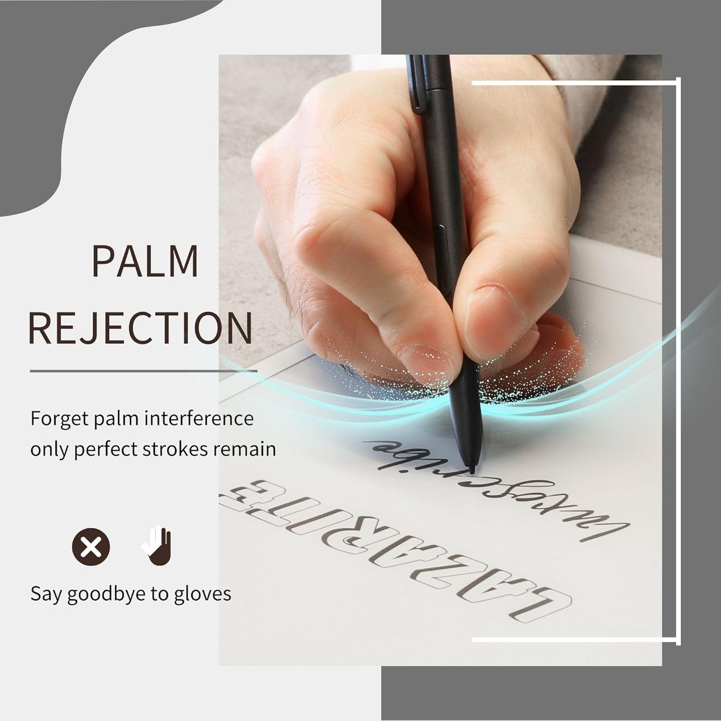 LuxoScribe, Marker Pen for Remarkable 2/Kindle Scribe/SuperNote Device. EMR Stylus Pen with Eraser, 4096 Pressure Sensitivity, Palm Rejection