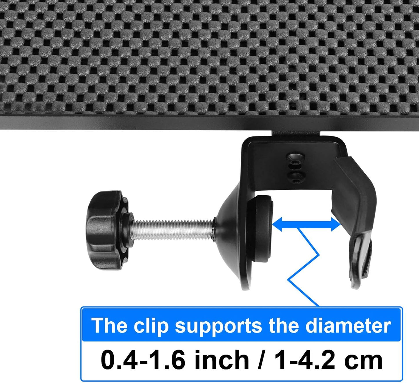 Mr.Power Microphone Stand Rack Tray Holder for Stage, Live Streaming, Recording (13" x 9")(Large)