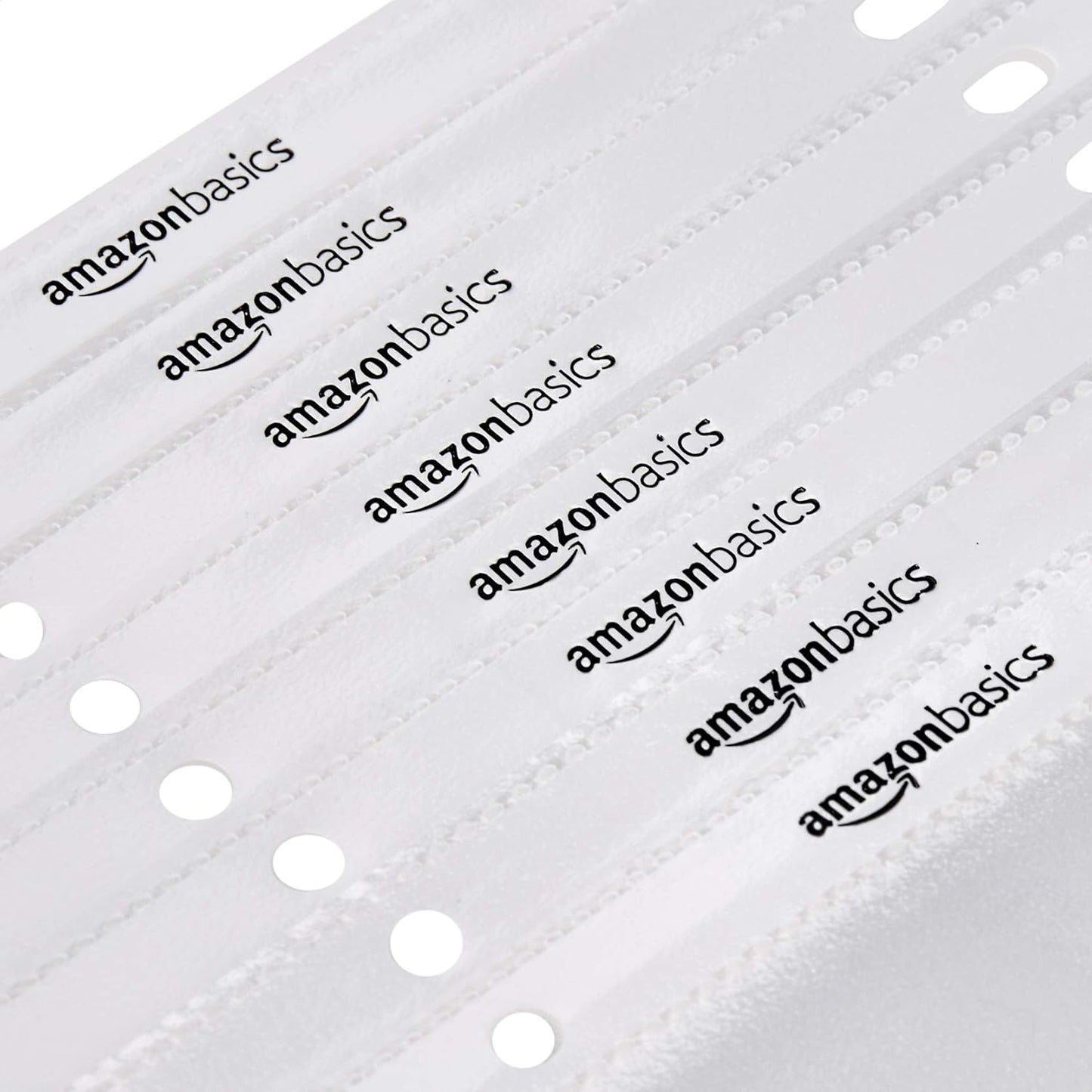 Amazon Basics Polypropylene (PP) Sheet Protector, Non-Glare, 200 Pack, Clear