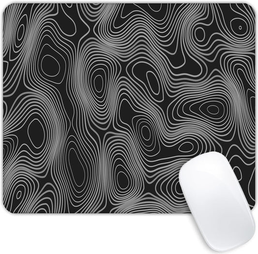 Topographic Mouse pad Customized Mousepad Non-Slip Rubber Base Mouse Pads for Computers Laptop Office Desk Accessories Mouse pad