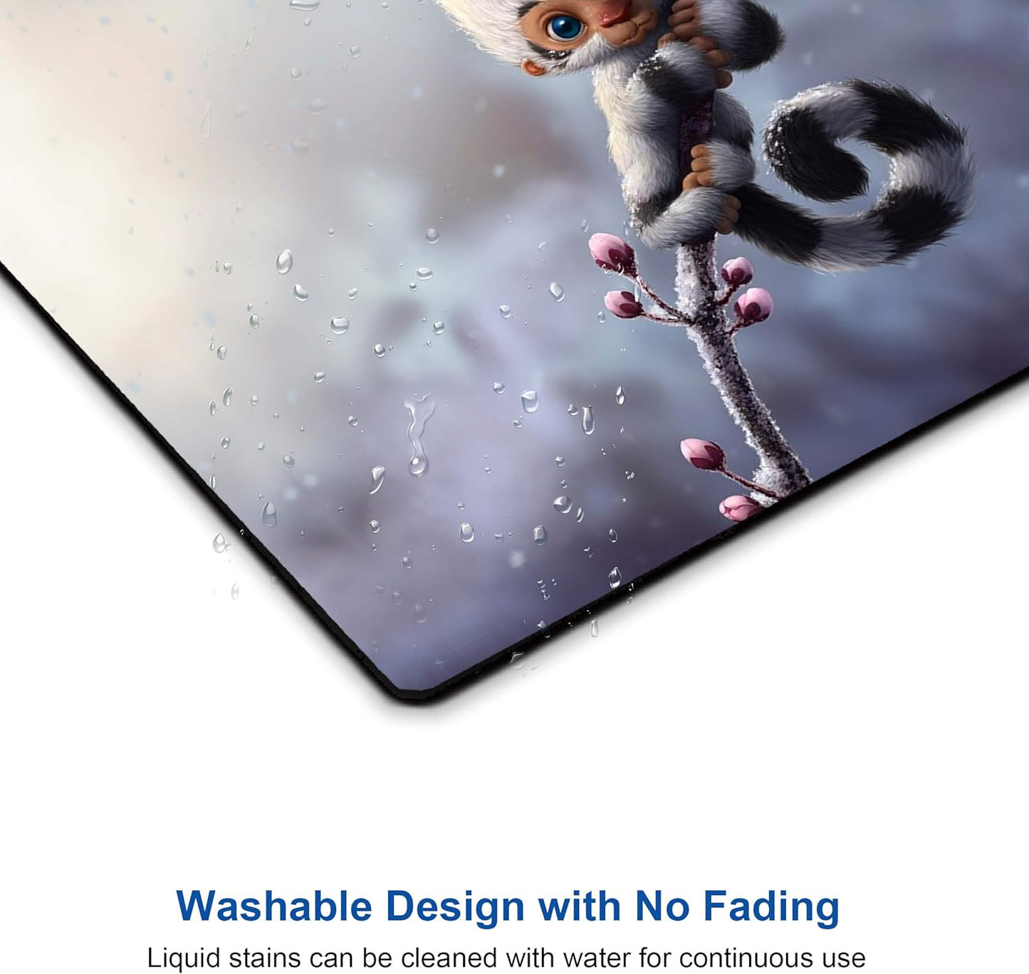 Cute Animal Monkey Mouse pad Computer Mouse Pads with Design Personalized Mousepad for Laptop Computer Office Decoration Accessories Gift