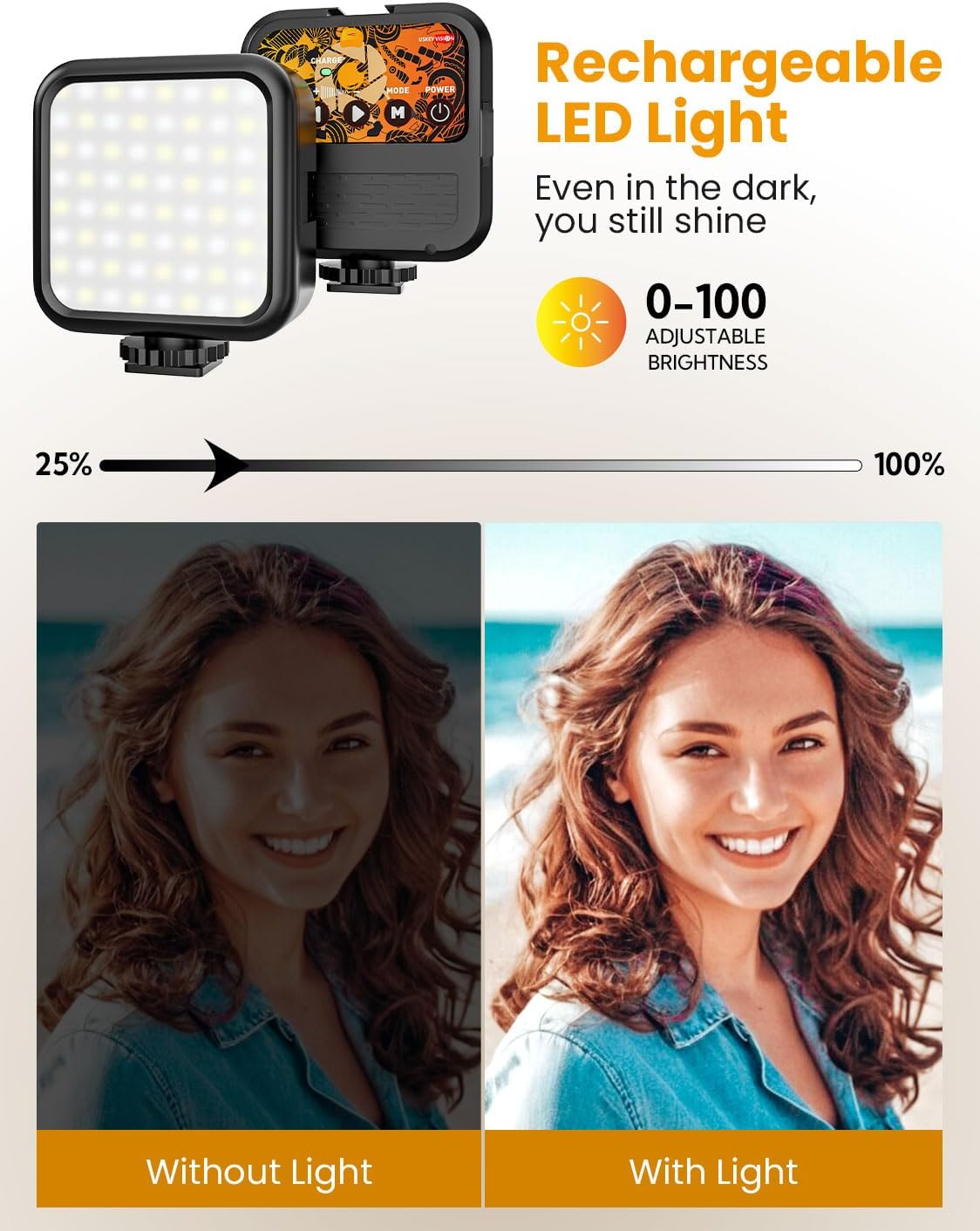 Upgraded Vlogging Kit w/Wireless Lavalier Microphone,YouTube Kit for iPhone and Smartphone w/59” Retractable Tripod,Automatic Switch Phone Clamp,Content Creator Gear for TikTok(Vlog K5)