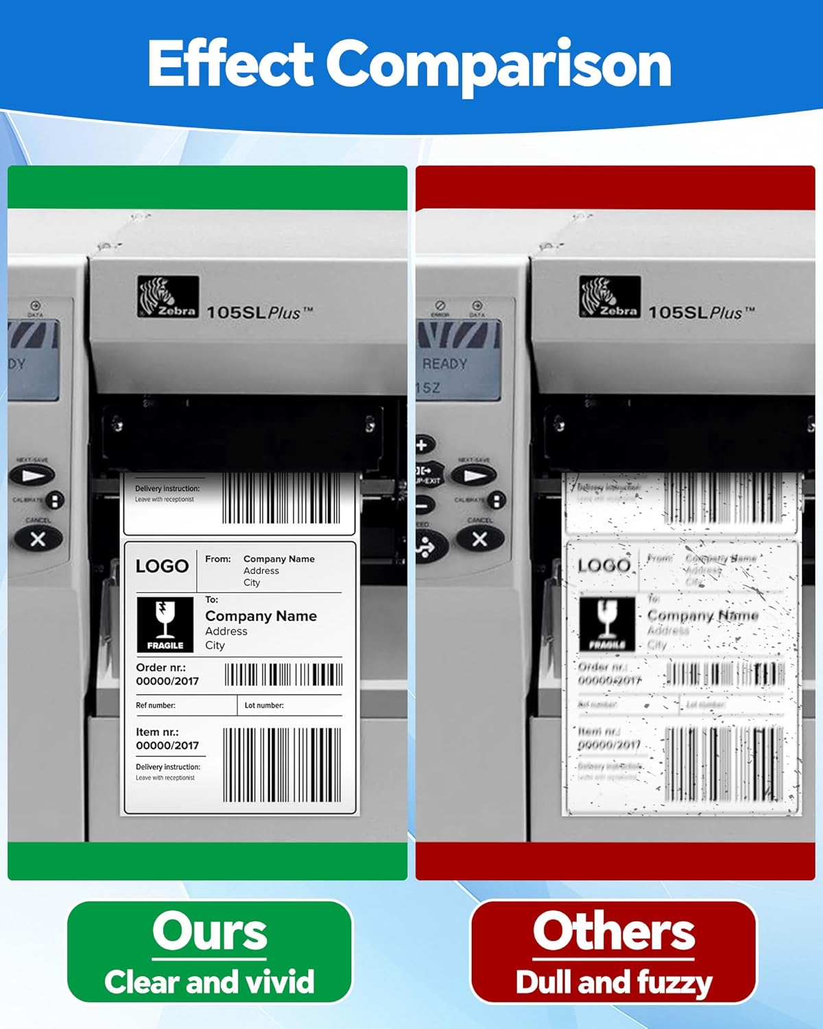 P1004230 Genuine Printhead for Zebra 110Xi4 110XiIV, New OEM Print Head Replacement for Zebra Thermal Barcode Label Printer 203dpi Original Optimal Print Quality Extended Life