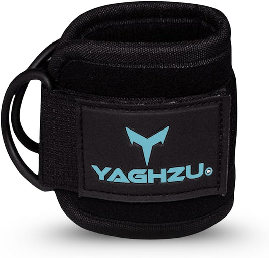 Ankle Straps for Cable Machines Women - Adjustable Gym Ankle Strap for Cable Machine, Neoprene Padded Cable Straps, Durable Leg Strap with Cable Cuff, Glute Kickback Ankle Strap with D Rings