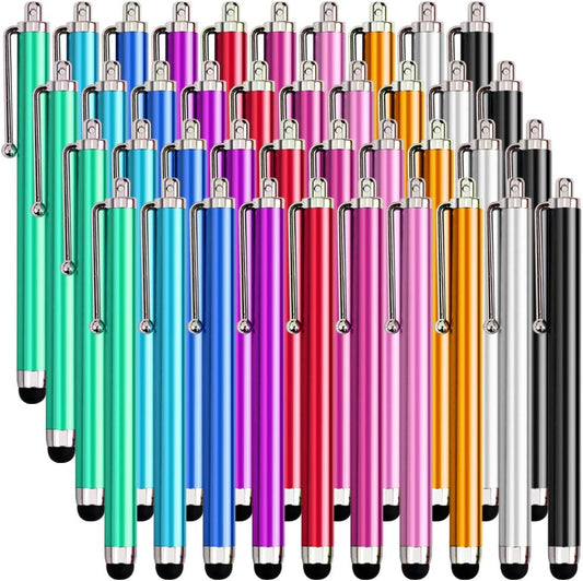 XMONKEY 40 Pcs Touch Screen Stylus Pen Compatible with iPad, iPhone, Smartphone and Tablet with Capacitive Touch Screen