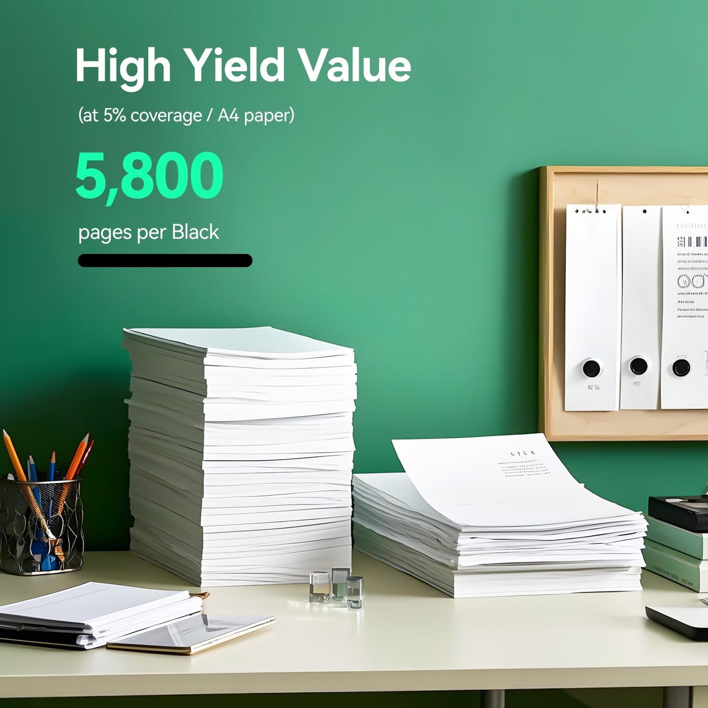 148A Toner Cartridge Black 2-Pack Compatible for HP 148A 148X W1480X W1480A for HP Laserjet Pro 4001dw 4001dn 4001n MFP 4101fdw 4101fdn 4101dw Printer