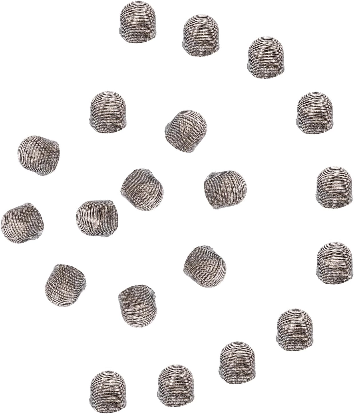 MECCANIXITY 10Pcs Replacement Fiber Mesh Tips for Stylus Pens 7.5mm Suitable for Capacitive Touch Screen,High Sensitivity,Soft,No Scratch Screen Pen Tip