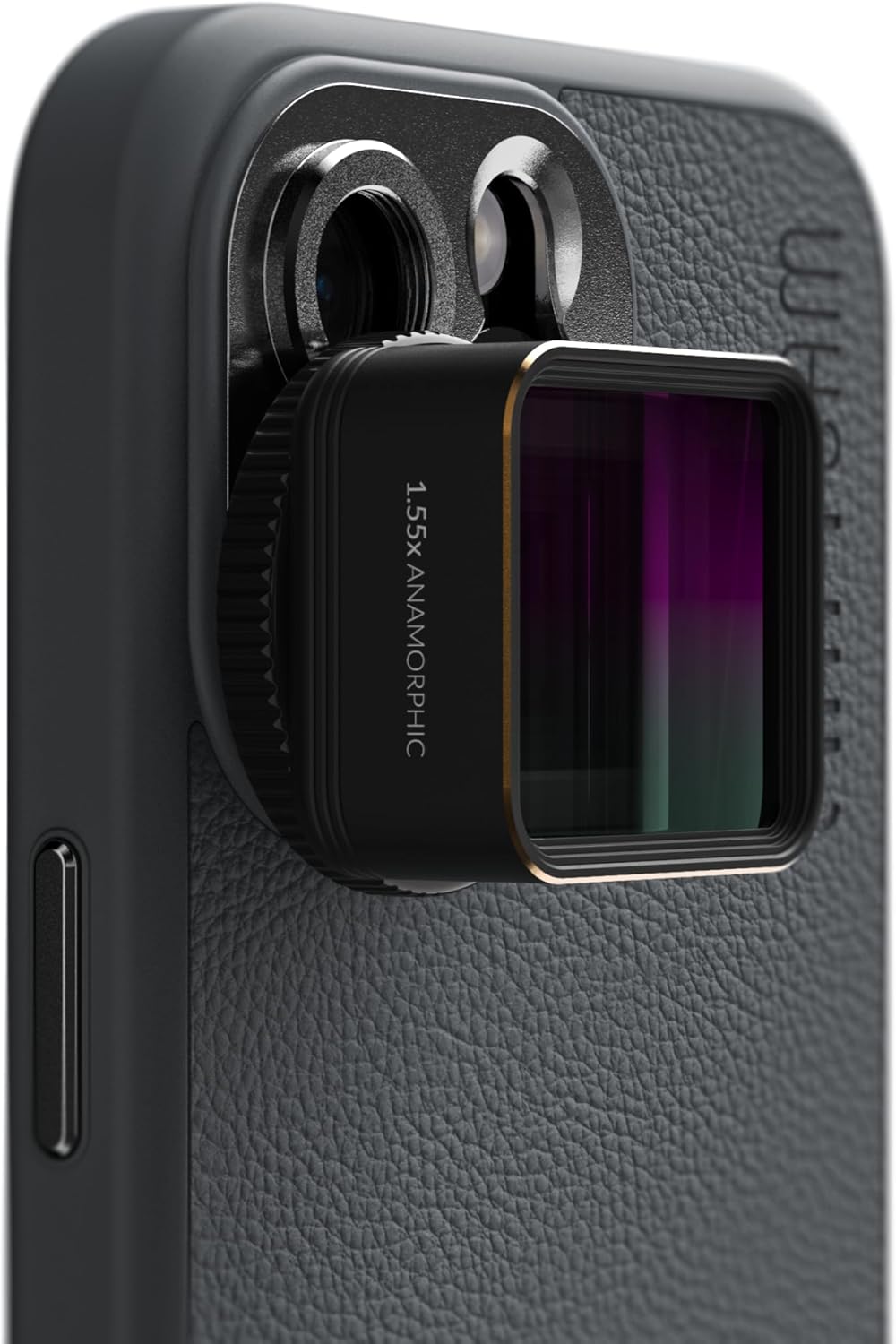 Shiftcam | LensUltra 1.55x Anamorphic Lens - 1.55x Magnification, 120° Angle - Plunge into Ultra-Wide Aspect Ratio, Signature Lens Flare, Dreamlike Depths, Superior Sharpness, Premium Design