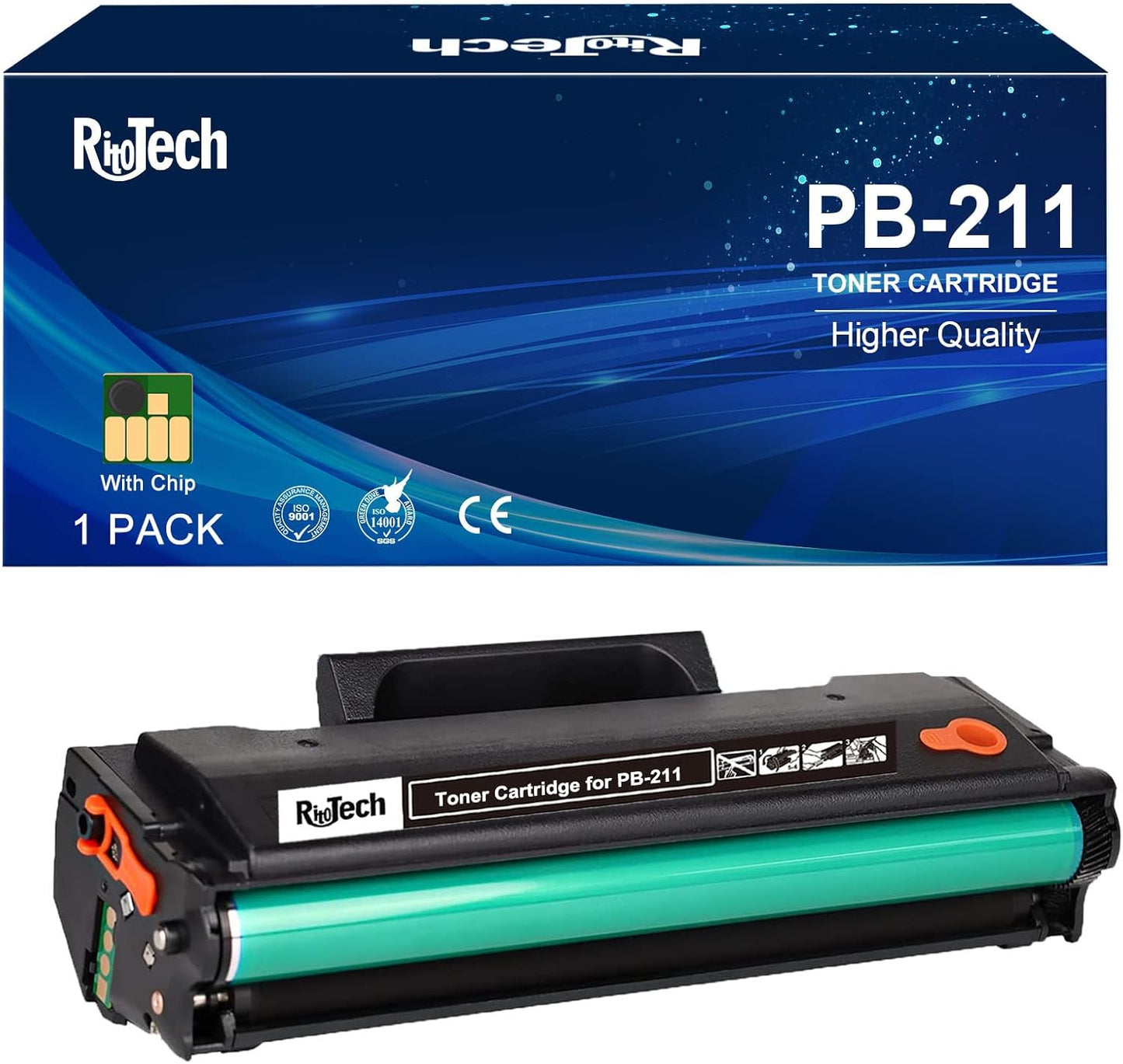 PB-211 Toner Cartridge, PB-211EV PB211 PB 211 Black, Compatible for Pantum P2502w P2500 P2500W P2500NW M6550 M6550N M6550W M6552NW M6600 M6600N M6600W P2207 (1 Pack)