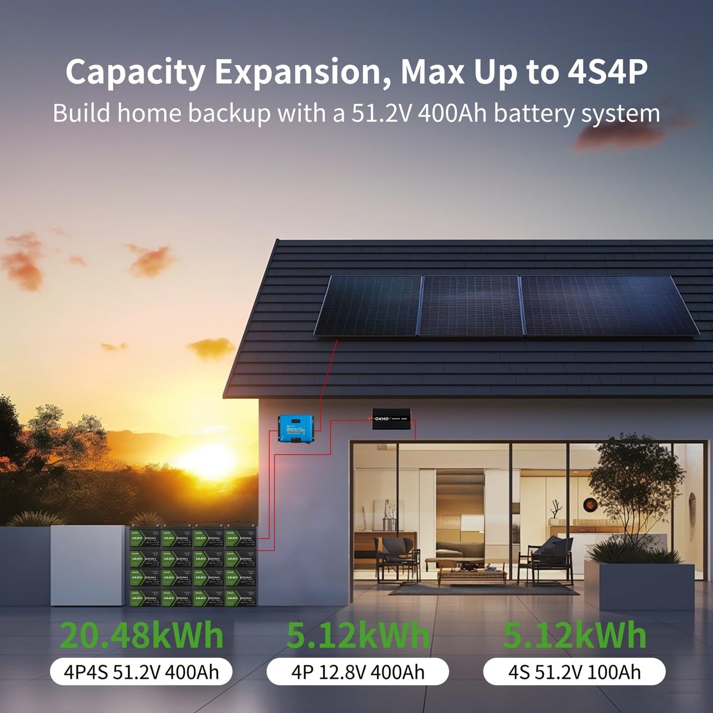 12V 100Ah LiFePO4 Lithium Battery, Group 31, Built-in 100A BMS, Low-Temp Protection, 15000+ Deep Cycles, Lightweight Rechargeable Battery for RV, Solar, Marine, Trolling Motor, Home, Off-Grid