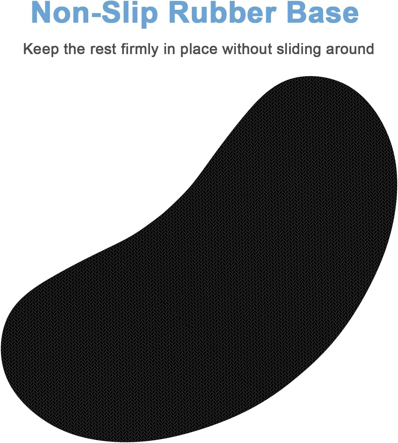 Dapesuom Mouse Wrist Rest, Ergonomic Memory Foam Mouse Wrist for Computer Desk Mats Support, Hand Rest Pad Cushion for Gaming, Office, Laptop, Men, Women, Pain Relief & Easy Typing, Apricot Yellow