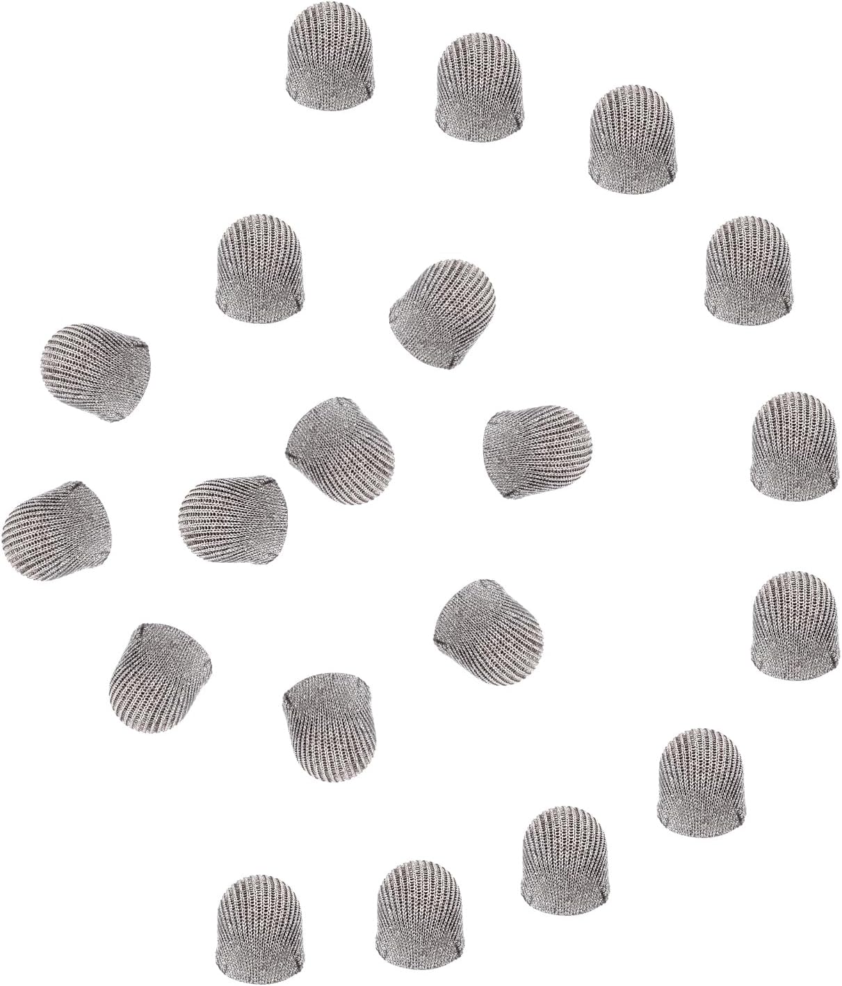 MECCANIXITY 10Pcs Replacement Fiber Mesh Tips for Stylus Pens 6.5mm Suitable for Capacitive Touch Screen,High Sensitivity,Soft,No Scratch Screen Pen Tip