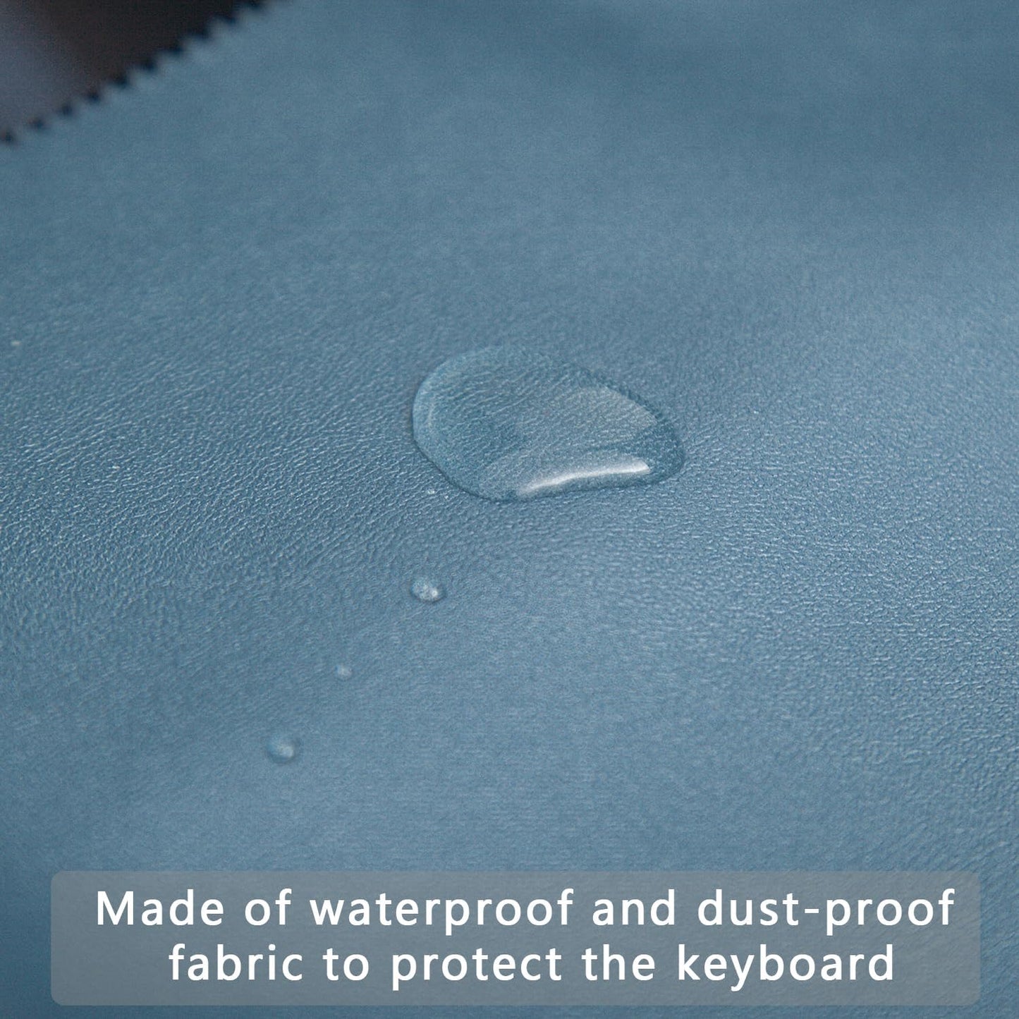 Keyboard Piano Cover, Digital Piano Dust Cover, Light Luxury Soft and Premium Surface, Thickening Electronic Organ Covering Keyboard Update Encasement (Blue)