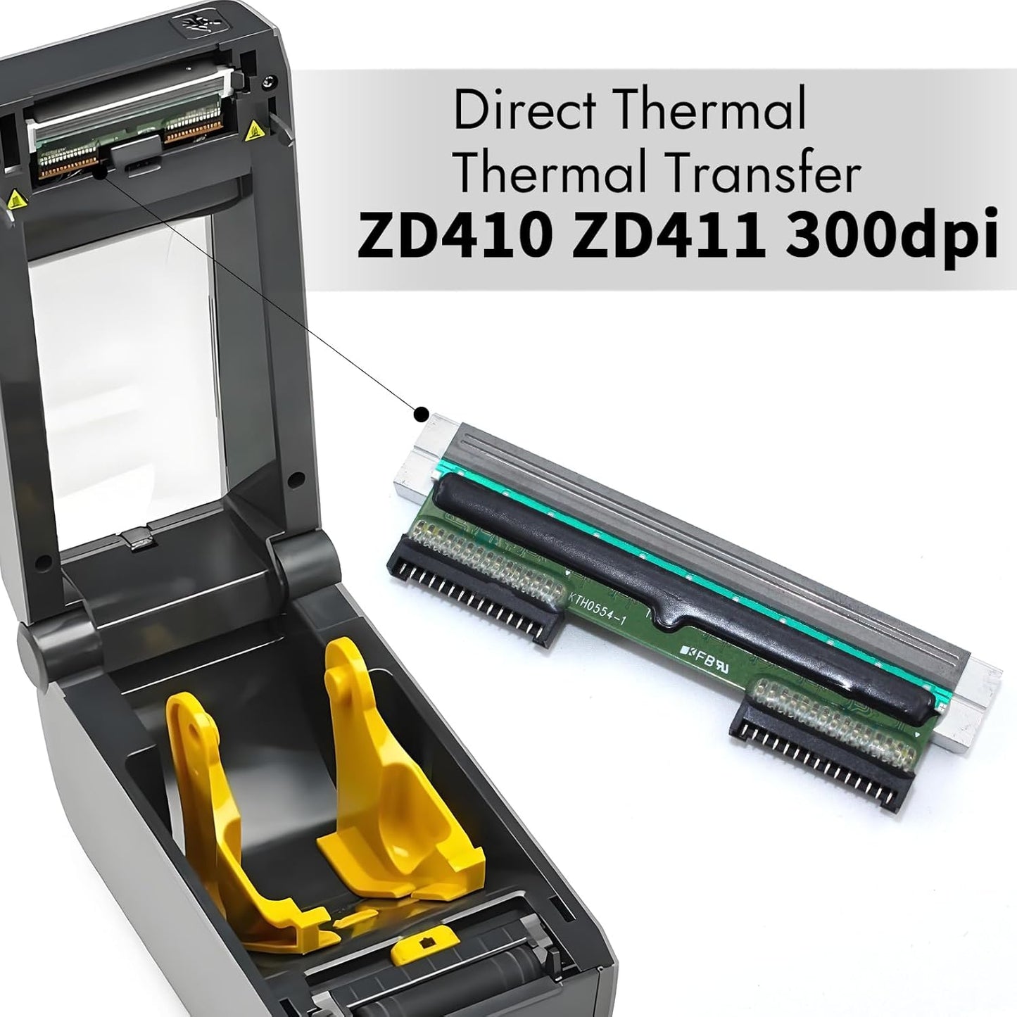 P1079903-011 New Printhead for Zebra ZD410 ZD411 ZD411d ZD411t Thermal Mobile Printer 300dpi Genuine
