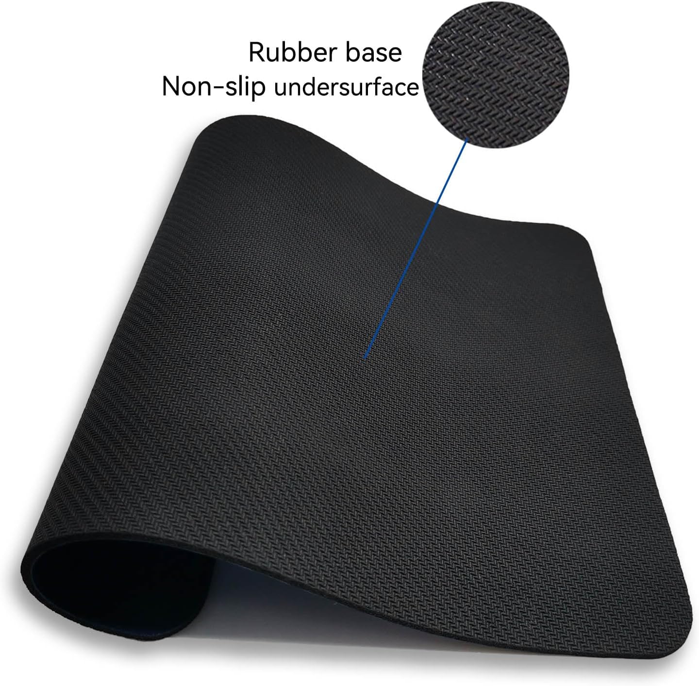 The Trees Under Blue Sky Mouse Pad Mat Rectangle Non-Slip Rubber Mousepad for Office Laptop