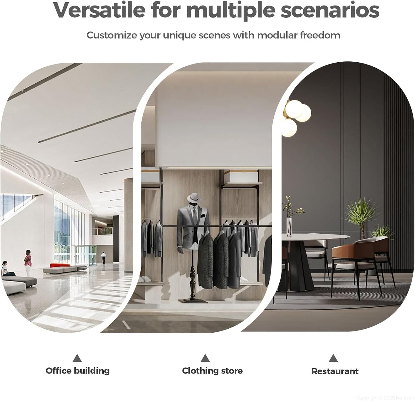 Reception Desk with Counter, Modern Front Desk Reception Counter with Keyboard Tray, Lockable Drawer and Storage Shelves for Office, Retail, Salon (White+Black/Right, 71" L*24" W*39" H)