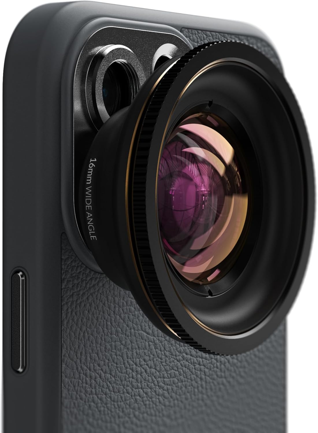 ShiftCam LensUltra 16mm Wide Angle Phone Camera Lens – 0.5X Magnification, 100° Field of View – Wide Angle Lens for iPhone & Android, Mobile Phone Photography and Travel Shots – Lens Only