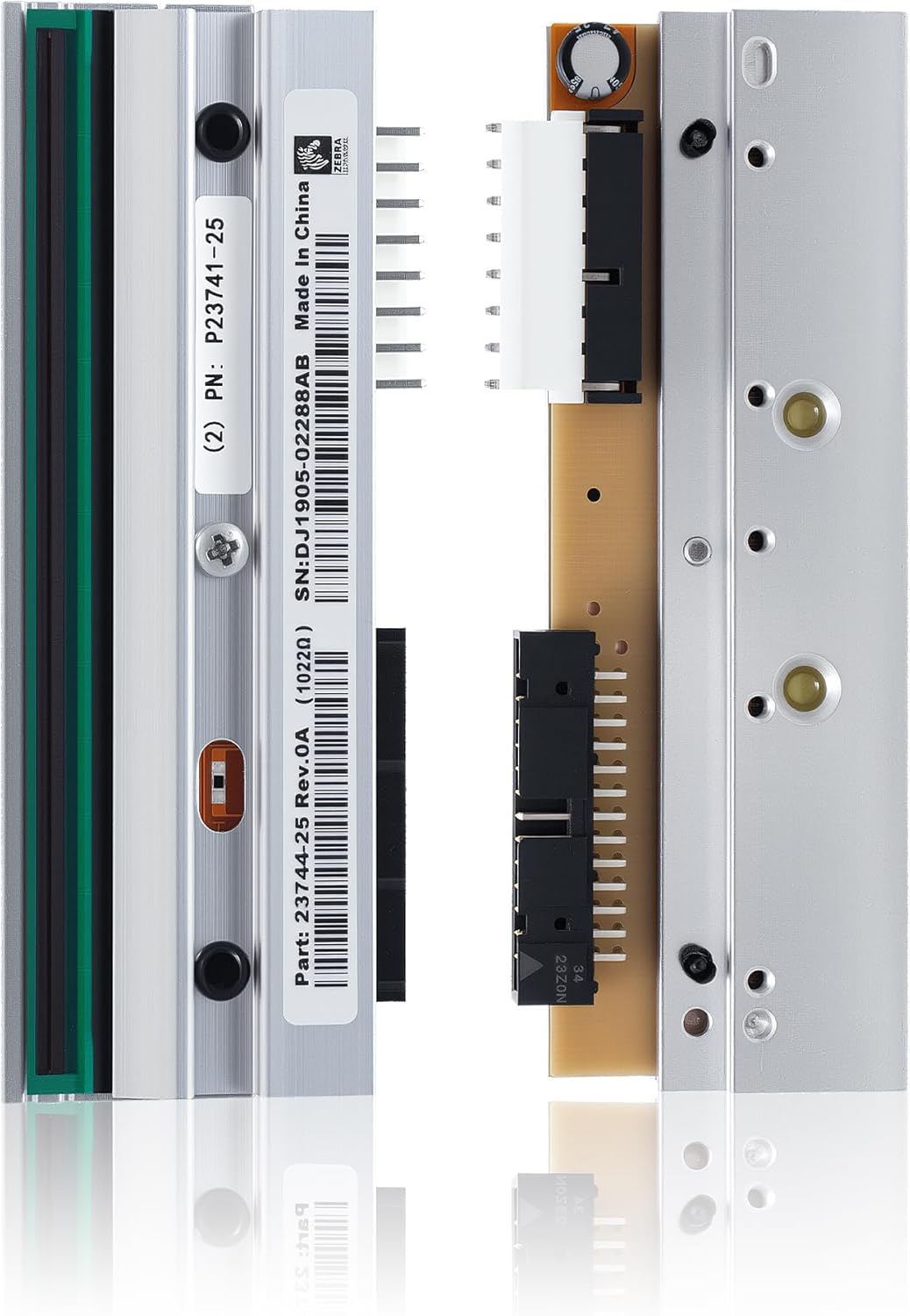 P1004230 Genuine Printhead for Zebra 110Xi4 110XiIV, New OEM Print Head Replacement for Zebra Thermal Barcode Label Printer 203dpi Original Optimal Print Quality Extended Life