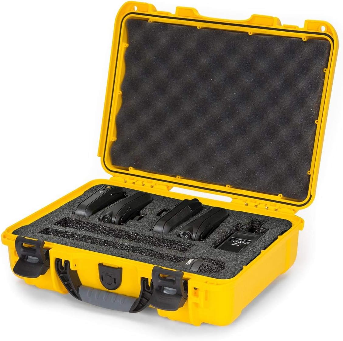 Nanuk 910 Waterproof Hard Case with Foam Insert - Yellow