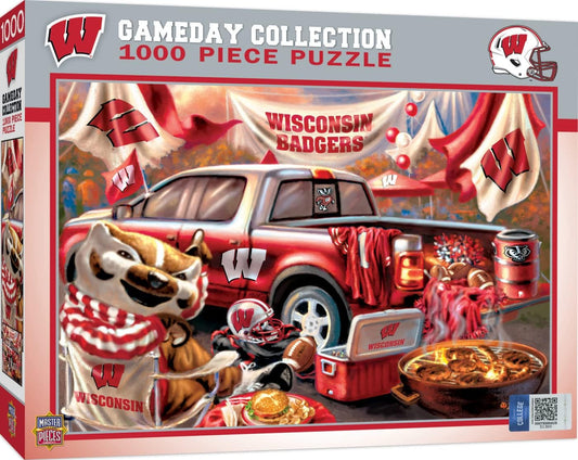 Masterpieces NCAA-Teams Unisex-Adult 1000-Piece Gameday Tailgate Puzzle