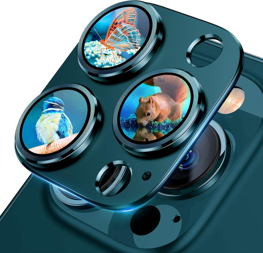 Uyiton Tempered Glass Screen Protector for iPhone 12 Pro Max, 9H Hardness, Scratch Resistant, Easy Installation, Protects Camera Lens