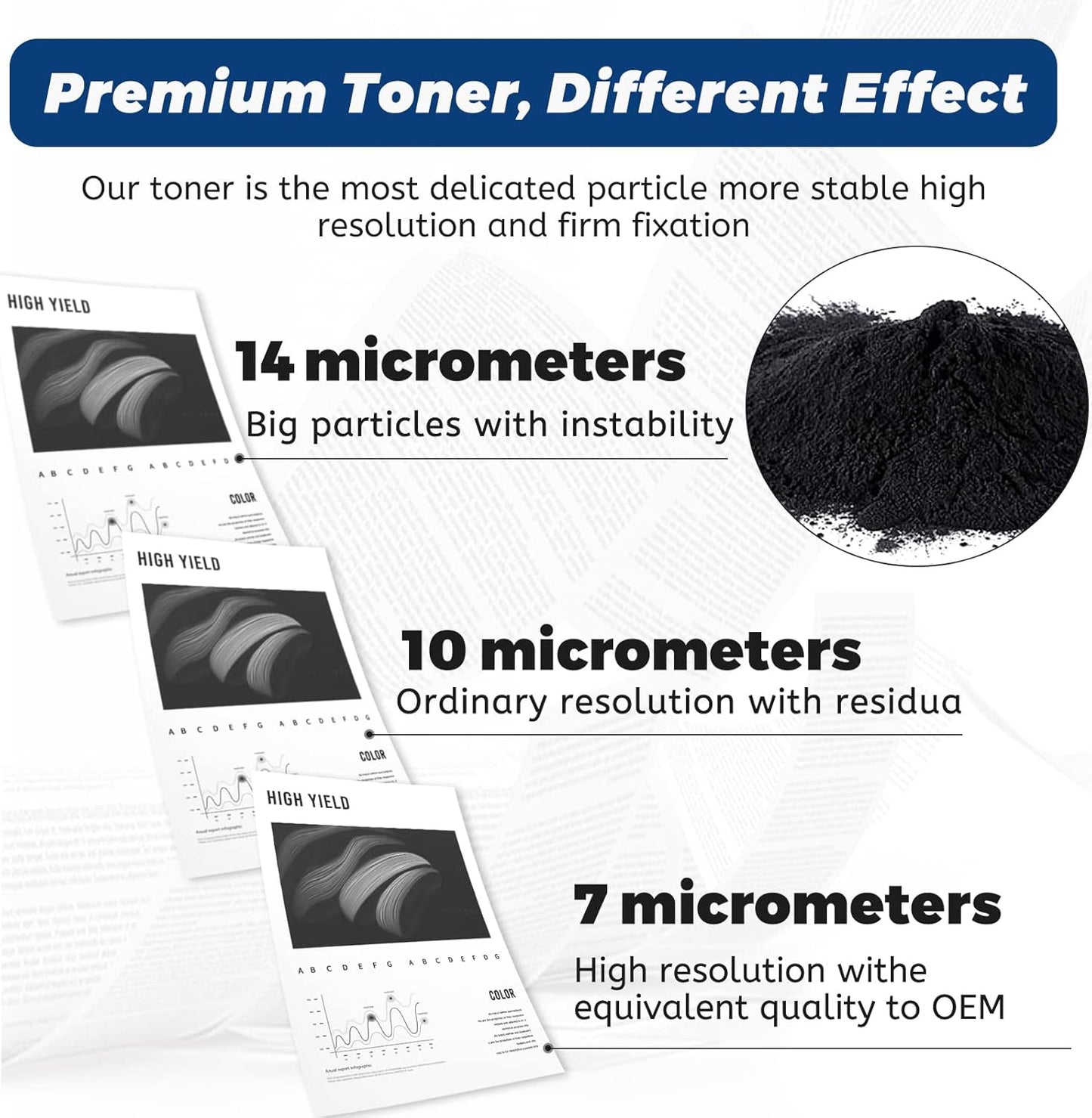 508A Black Toner Cartridge, Replacement Compatible for HP M553 508 508X CF360A CF360X for Color Laserjet Enterprise M553 M552 m553dn m553n MFP M577 Series Printer, with Upgraded Smart Chip (1-Pack )