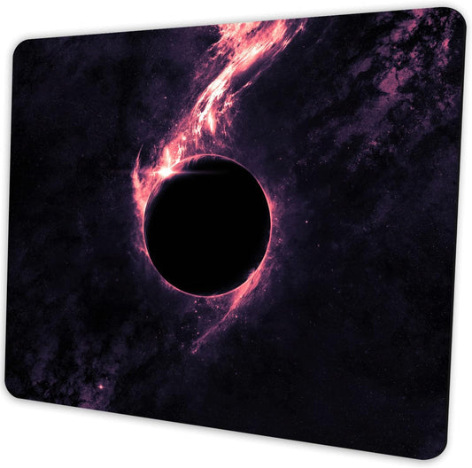 Sci-Fi Galaxy Mouse Pad Personalized Planet Design Computer Laptop Non-Slip Rubber Mousepad 9.5x7.9 Inch
