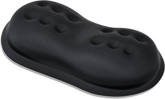 VANKEY Mouse Wrist Rest, Desk Wrist Pad for Mouse, Comfortable Computer Mouse Wrist Support, Ergonomic Wrist Rest with Memory Foam Fillings, Non-Slip Base (Black)