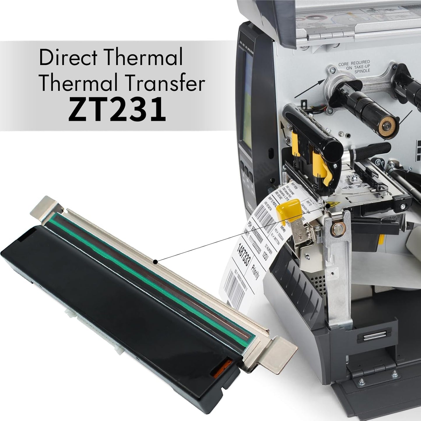 P1123335-012 New Printhead for Zebra ZT231 ZT211 ZT111 Thermal Industrial Printer |High-Class-Replace| 203dpi