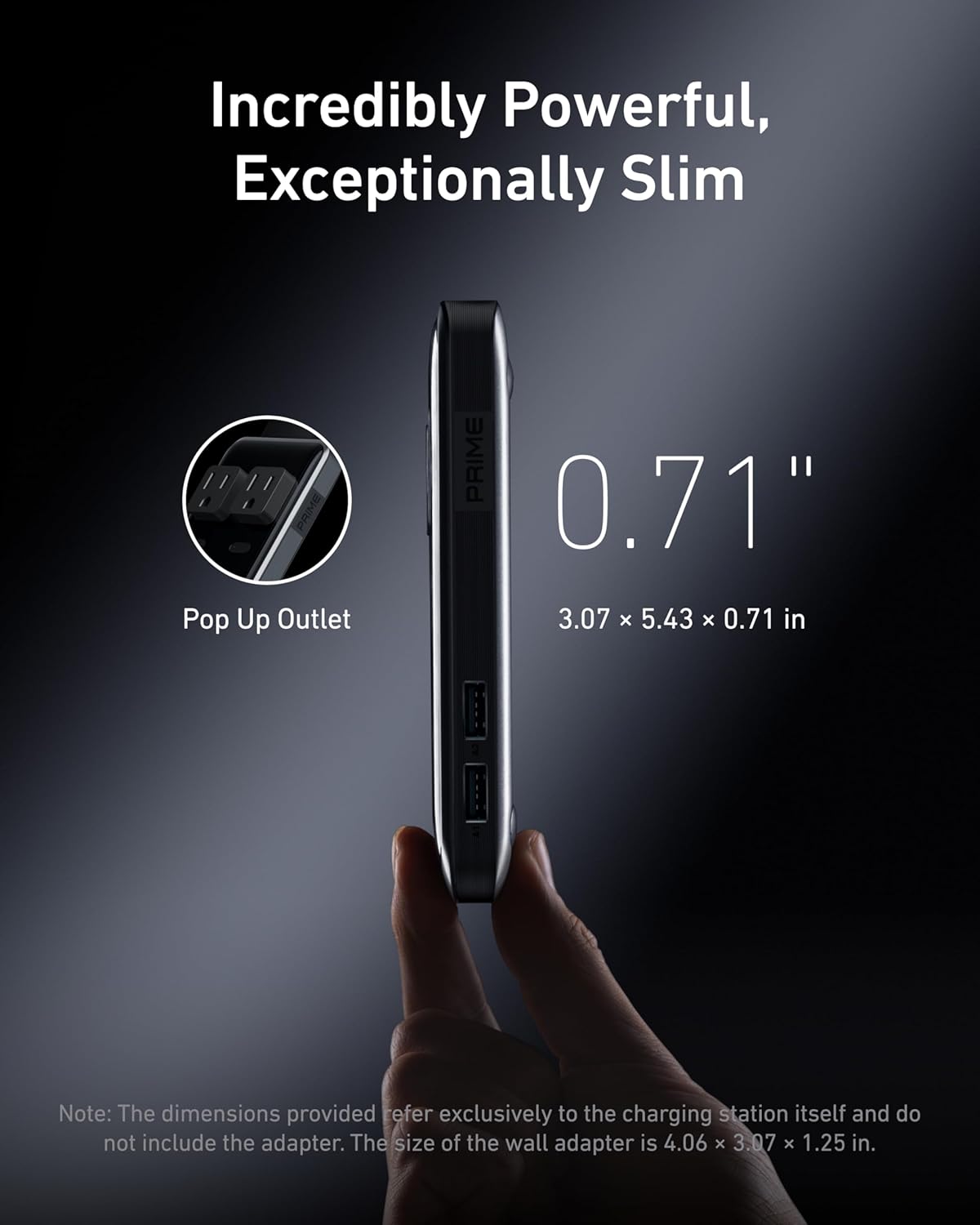 Anker Prime Charging Station, 240W 8-in-1 USB C Power Strip, 5 ft Detachable Extension Cord, 2 AC, 4 USB C, 2 USB A, for iPhone 15/14, Desktop Accessory for MacBook, Home, Office (Not for Travel)