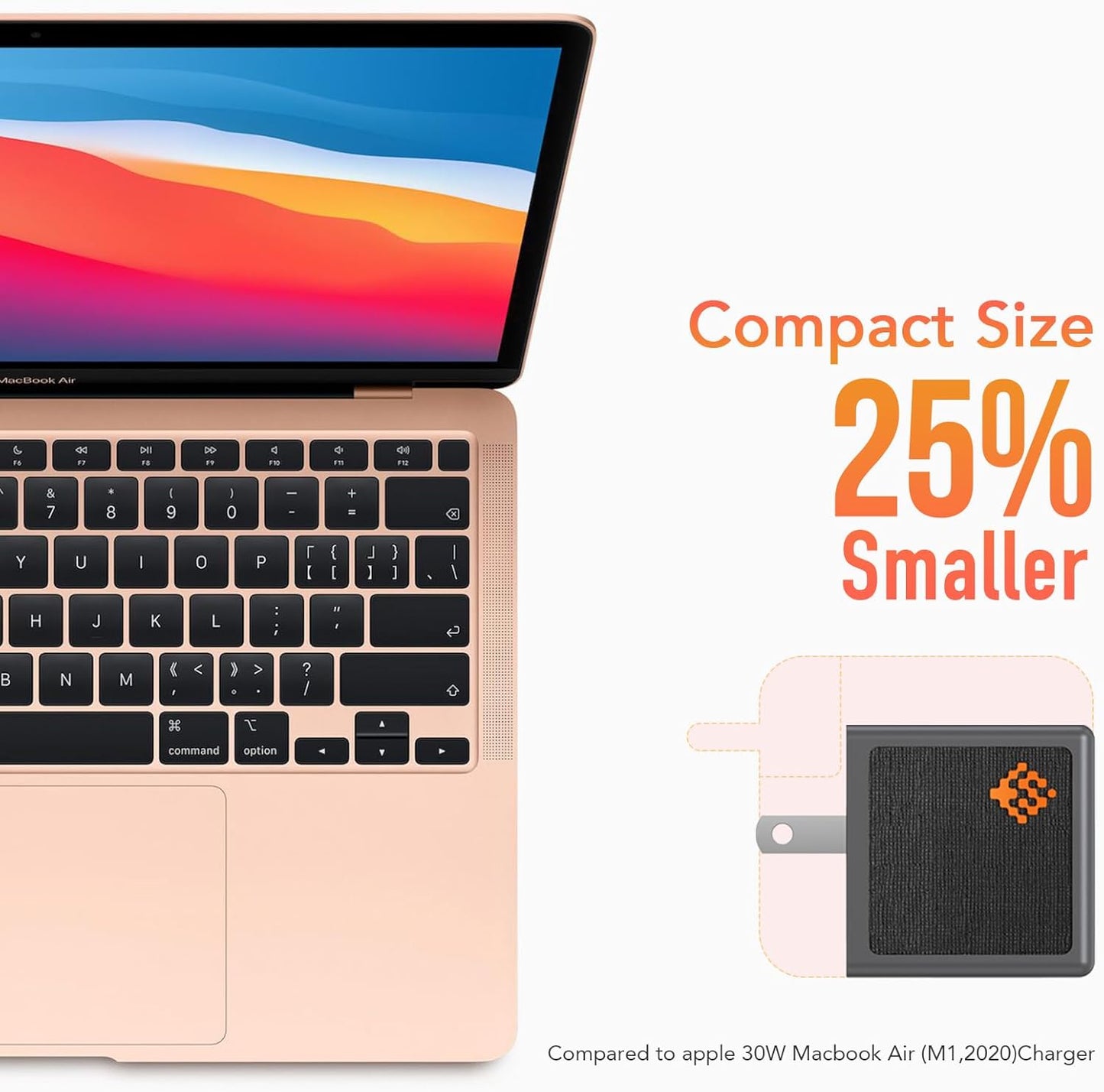 𝐒𝐥𝐢𝐦𝐐 30W USB C GaN Quick Charger PD Mini Type C Wall Fast Charging Block Adapter Foldable Plug Compact Mini GaN Charger for iPhone 13Pro/Max12Mini/iPad Pro/Galaxy/Note 20/Pixel(Upgrade, Grey)