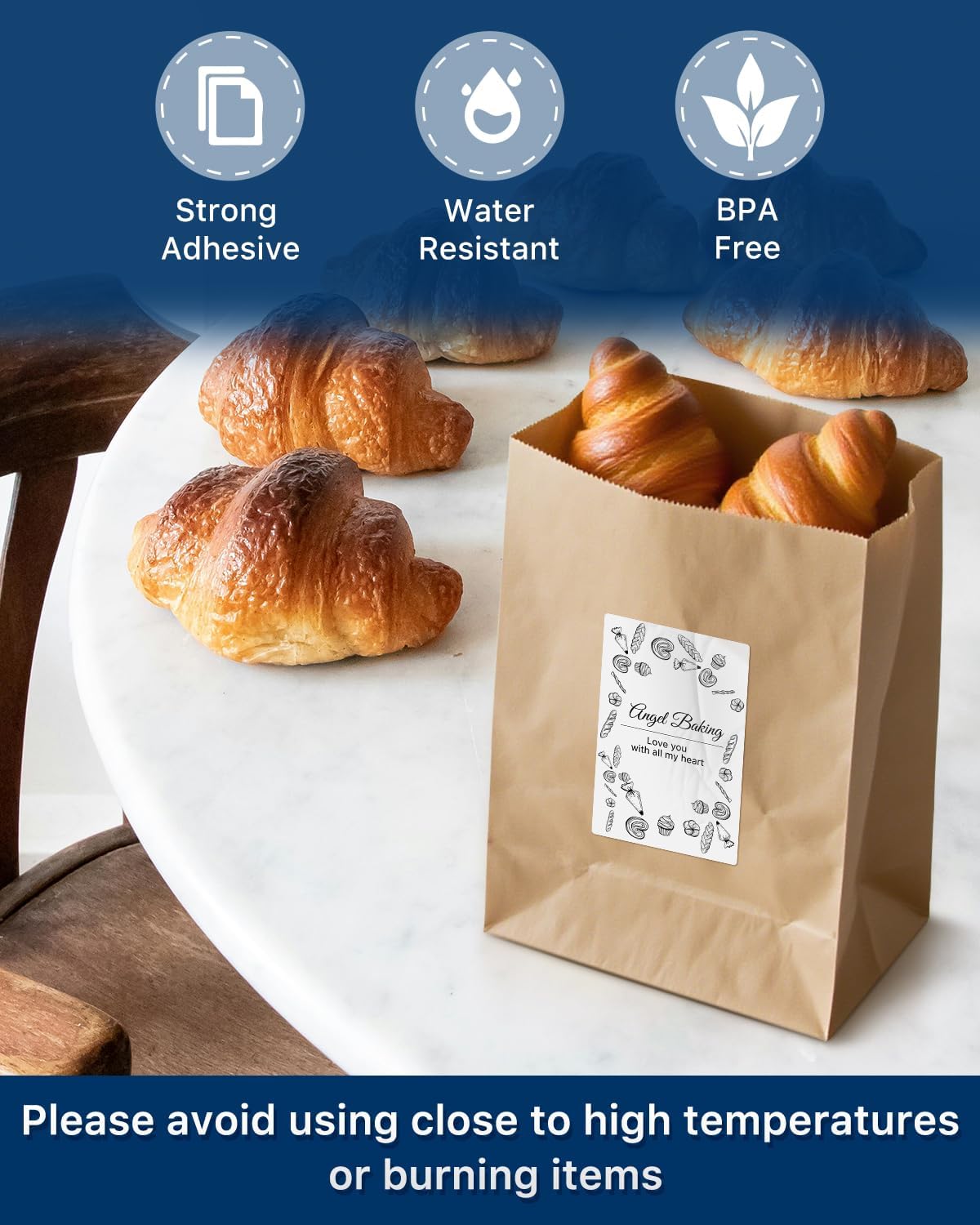 iEager 4x6 Inch Thermal Labels, White Shipping Label Stickers, Commercial+ Grade Thermal Printer Sticker, 180 Labels/Pack