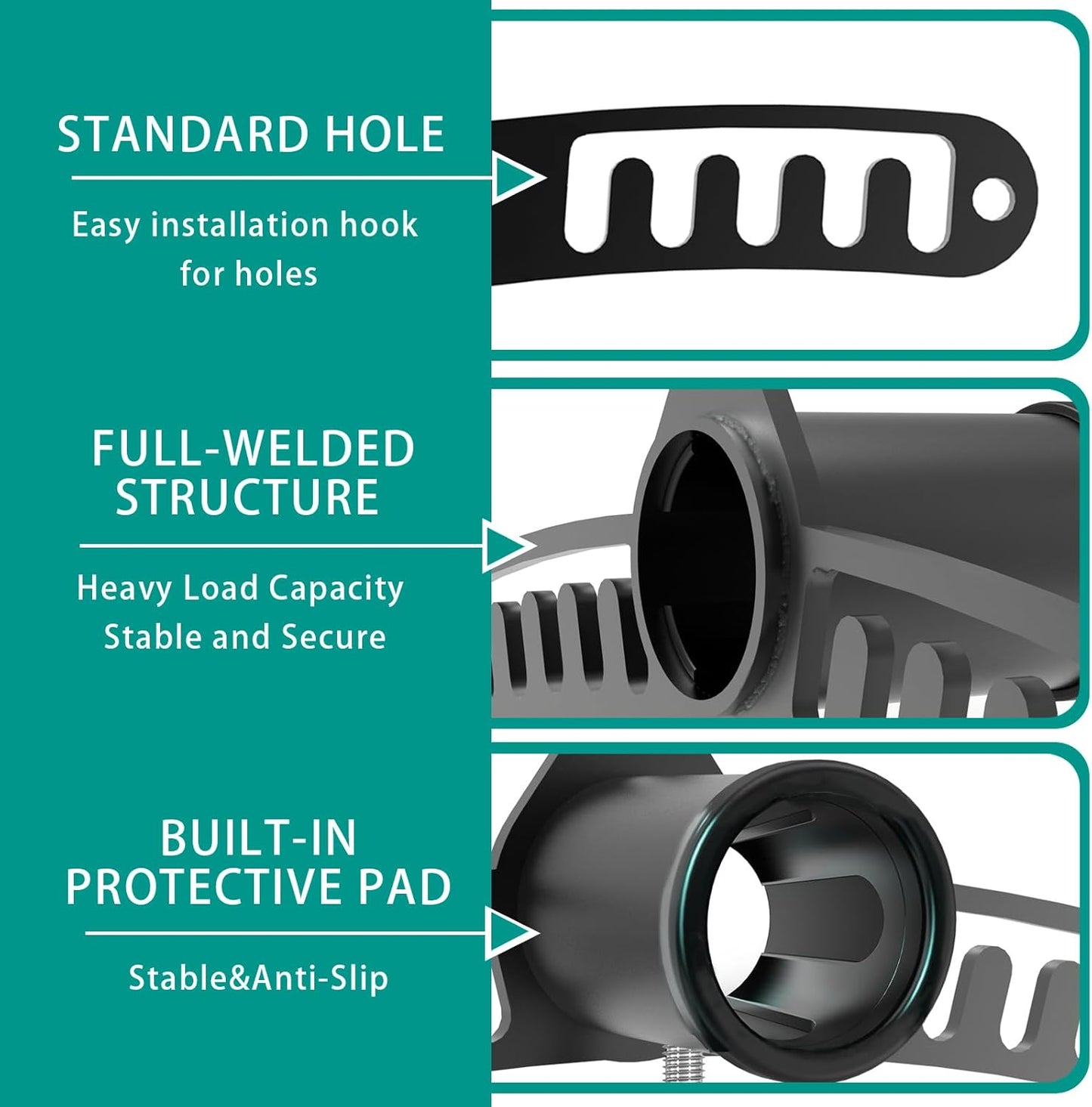 Double to Single Adaptor Plate for Cable Pulley Machines Durable Solid Stainless Steel with 3 Carabiners Suitable for Dual Cable Machines LAT Pulldown, Shoulder & Biceps Exercises